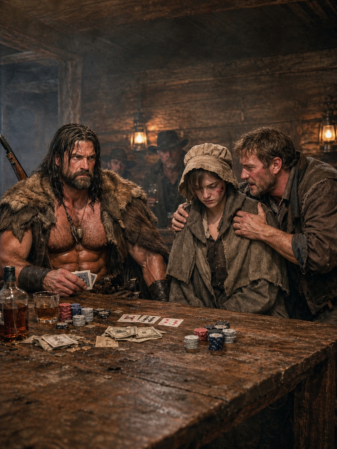Mountain Man Won a “Worthless” Wife at a Poker Table — What She Was Hiding Changed Everything