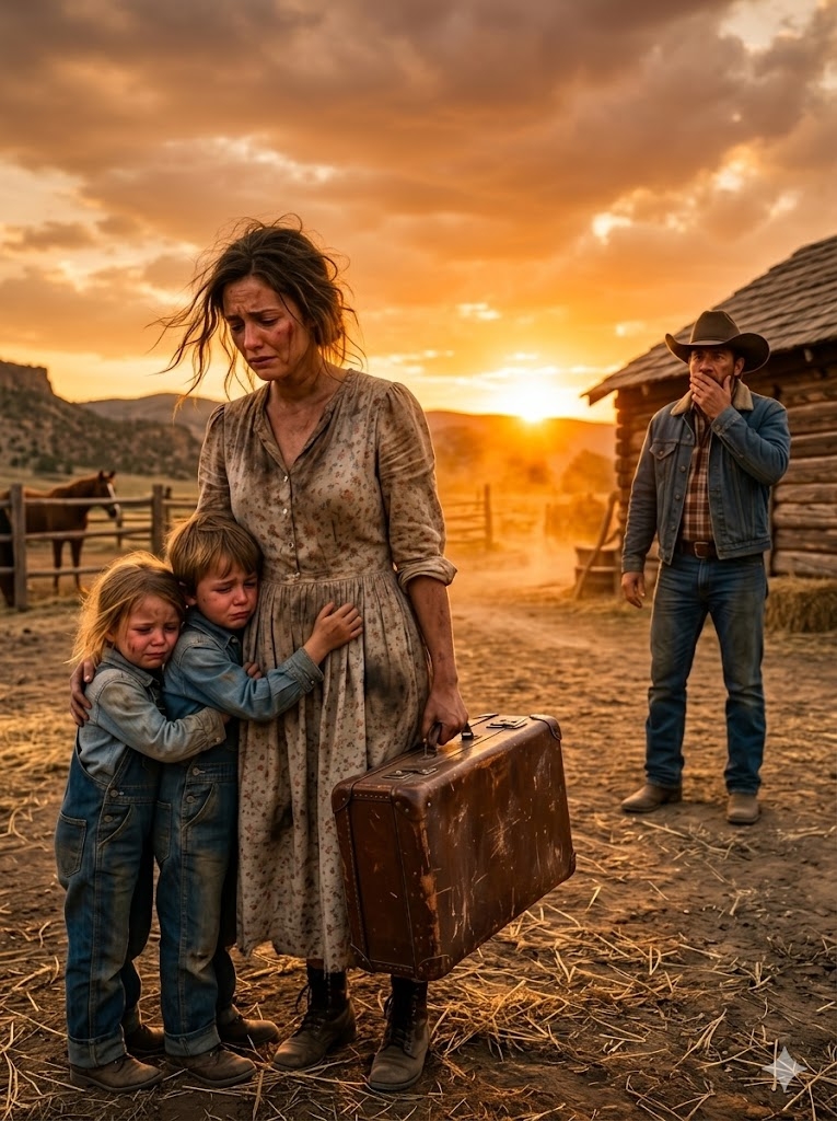 She Arrived at a Lonely Ranch — And His Twin Kids Welcomed Her First
