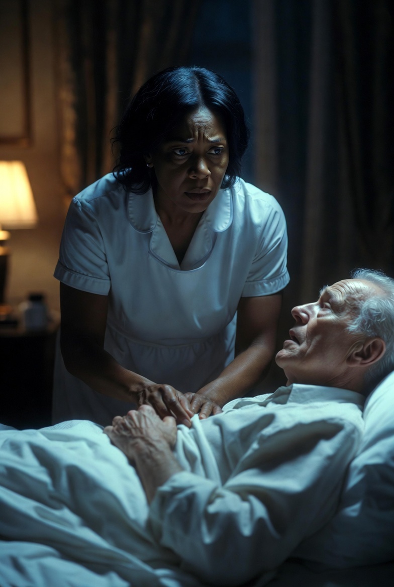 Maid Slept Beside Billionaire’s Father Every Night — Then Watched the Maid Do What He Never Could