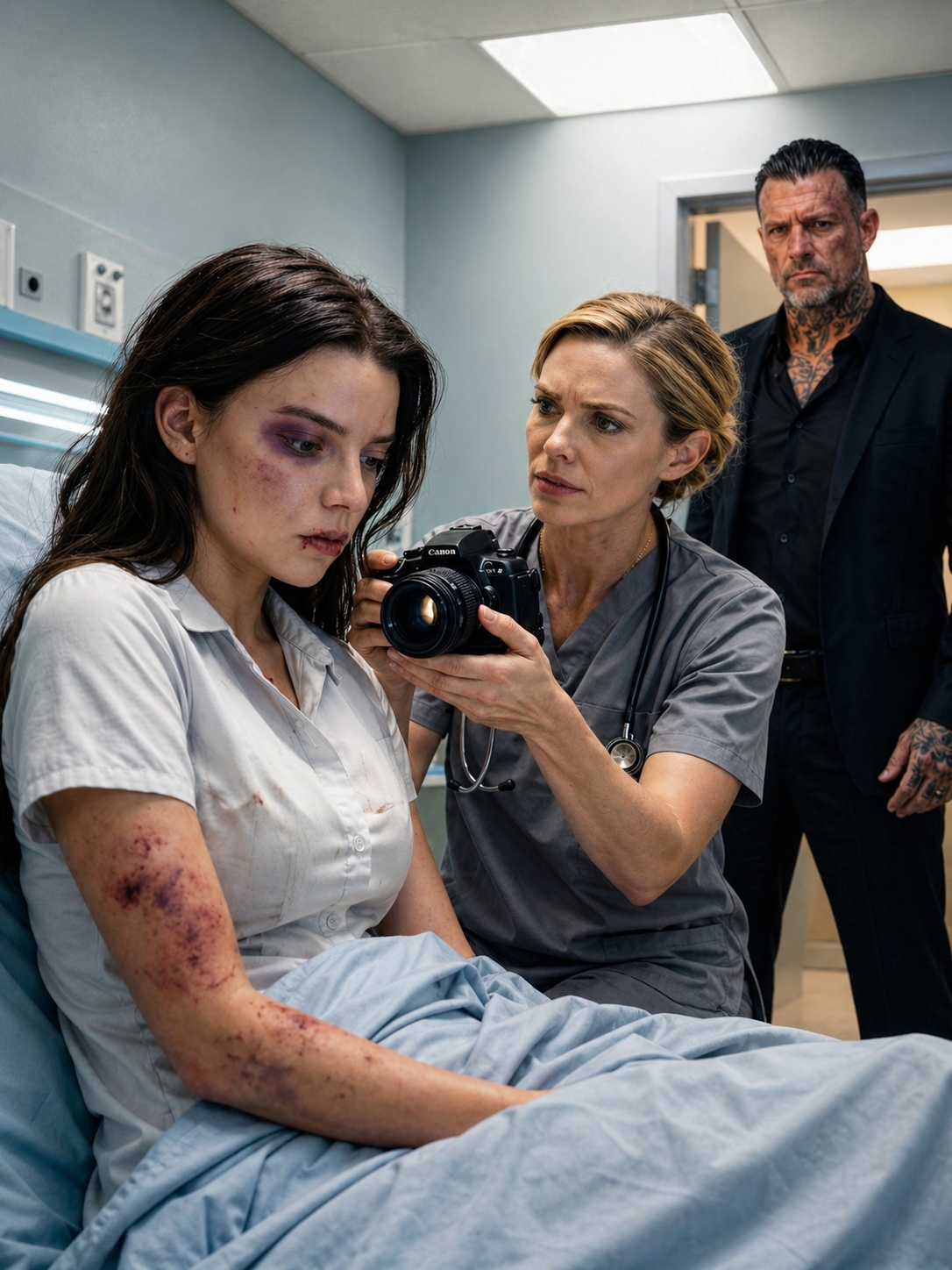 Doctor Documents Her Injuries—Then Shows the Mafia Boss, Unleashing His Wrath