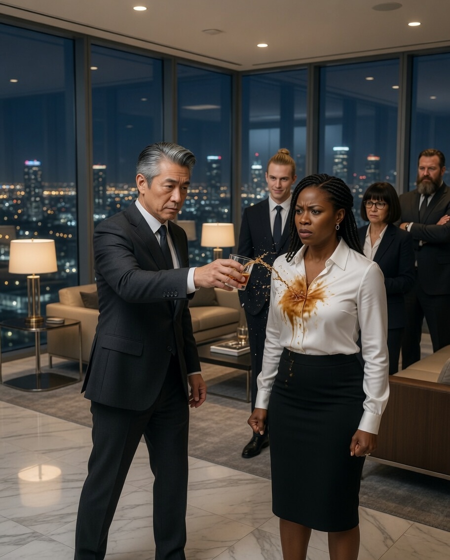 Directors Throw a Drink on a Black Woman at Work — Her Billionaire Husband Walks In and They’re Done