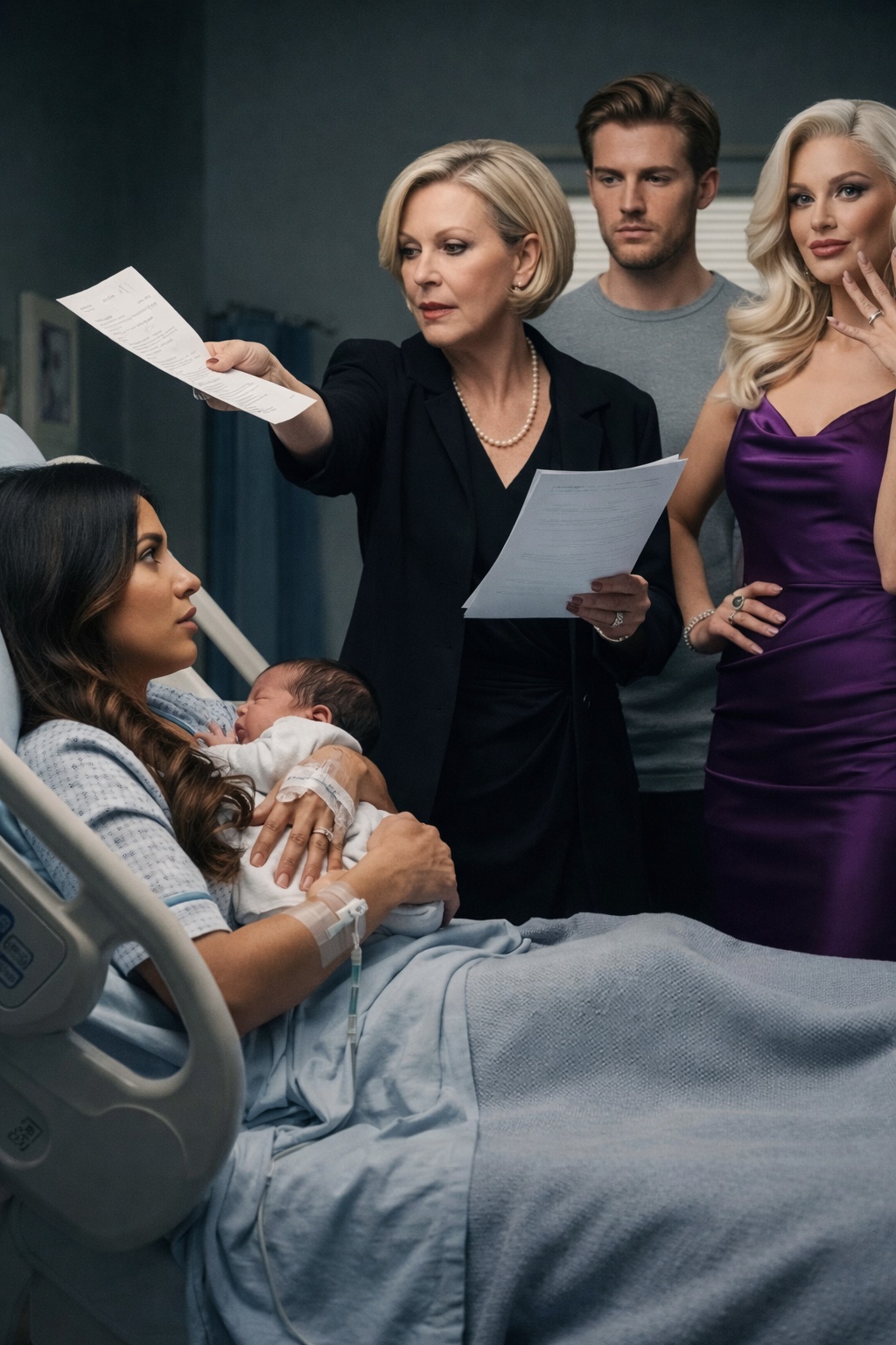 She Just Gave Birth — Her In Laws Handed Her Divorce Papers,Not Knowing She’s a Secret Billionaire!”