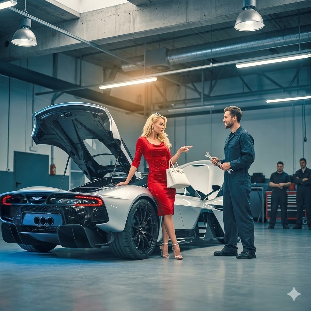 “Fix This Engine and I’ll Marry You!” CEO Laughed at Single Dad — His Reply Left Her Speechless