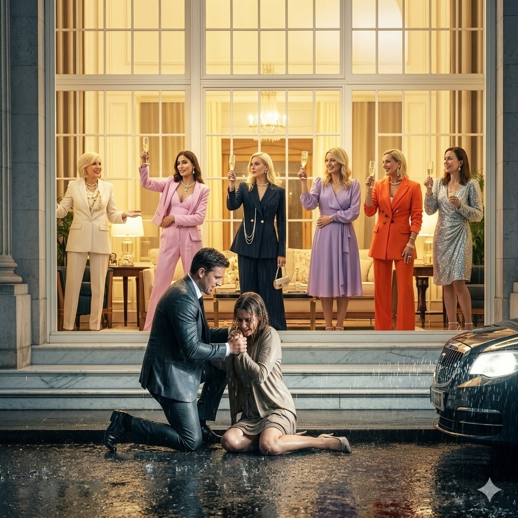They Kicked Her Out into the Rain—Until Her Billionaire Husband Unlocked the Mansion’s Door…