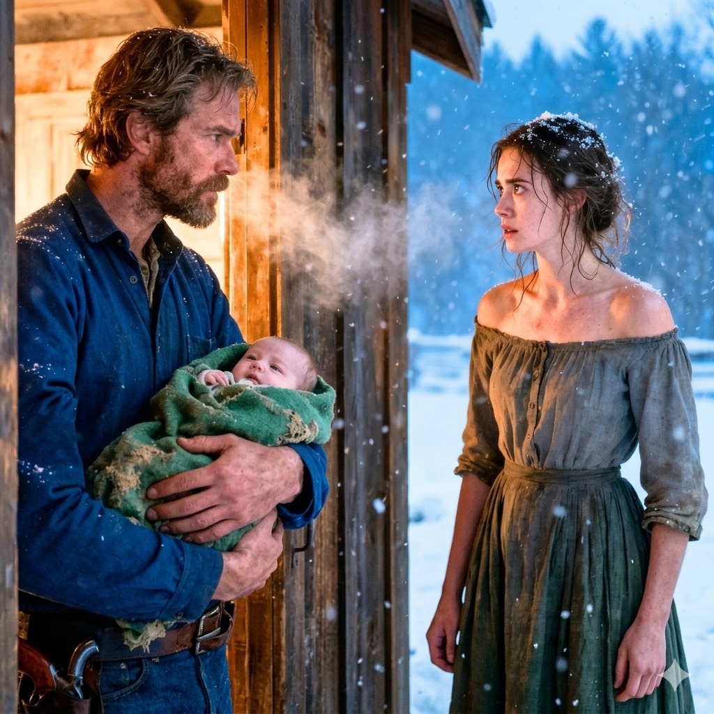 Widowed Rancher’s Baby Was Dying—A Stranger’s Knock Changed Everything