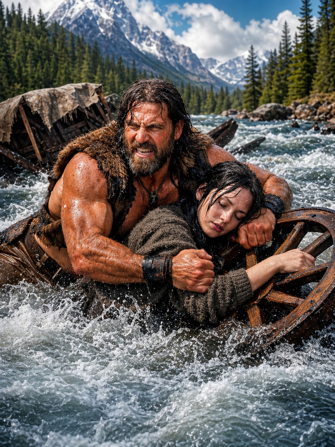“Will You Remain If I Undress?” the Widow Whispered After the Mountain Man Saved Her in the River