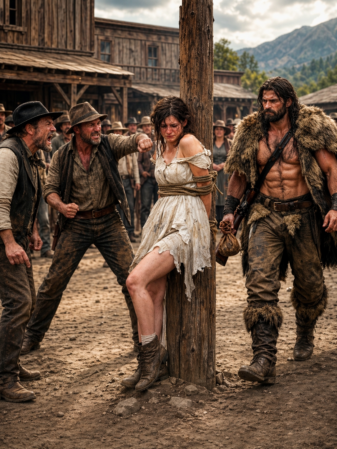 The Mountain Man Took in a Girl Branded as a Thief