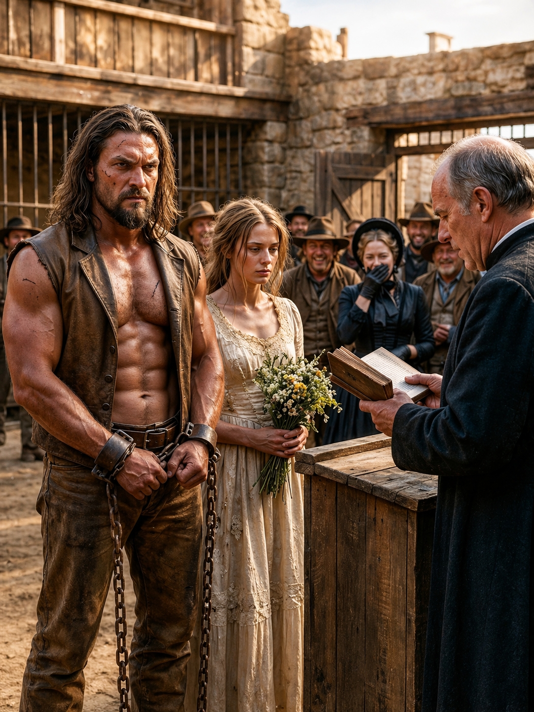 They Forced the Mountain Man to Marry the ‘Old Maid’ — What She Did Next Shook the Whole County