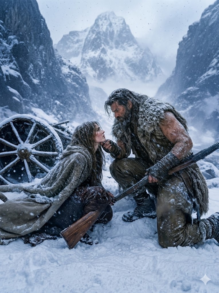 She Hadn’t Eaten in Days — The Mountain Man Tilted Her Chin Up and Said, “You Come With Me.”