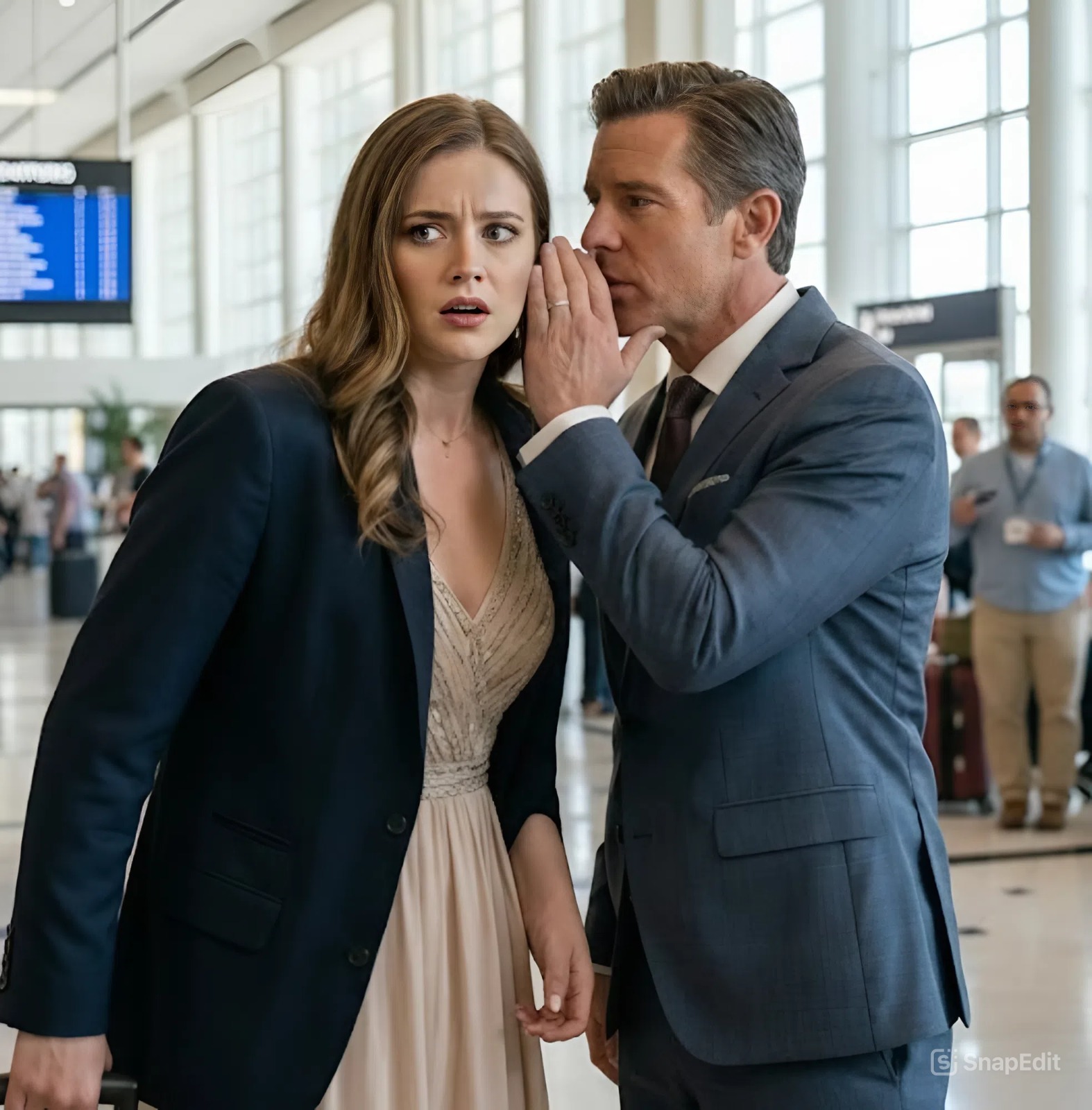 At the airport, they abandoned me; a billionaire whispered a lie Trust me they’ll regret it!