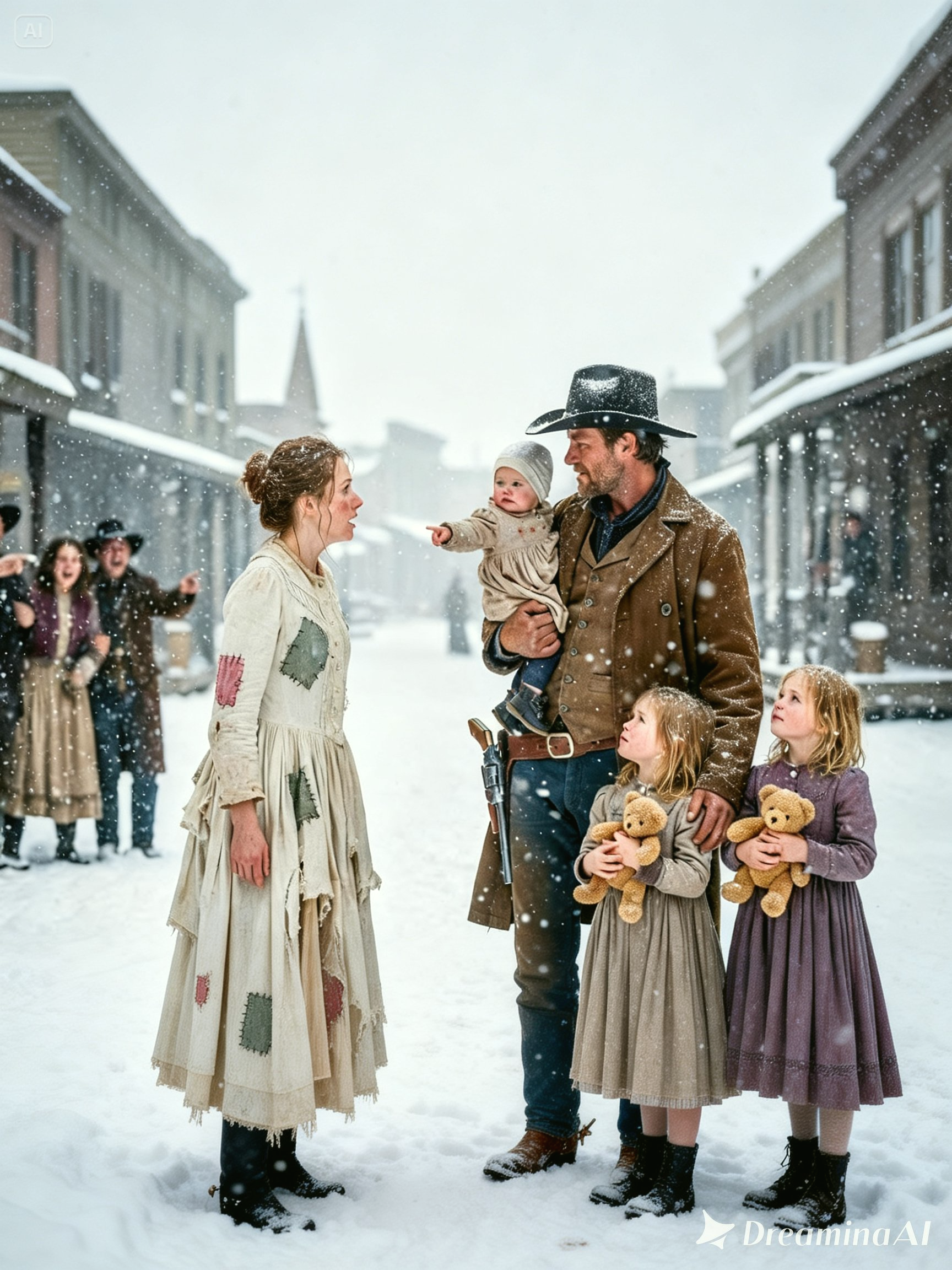 A Dying Father’s Debt Forced Clara Bennett to Marry a Mountain Rancher for Three Hundred Fifty Dollars, But the Men Who Thought She Was Bought Like Property Never Expected Her to Save Three Motherless Girls, Expose a Brother’s Greed, and Become the One Woman Stone Valley Could Not Break