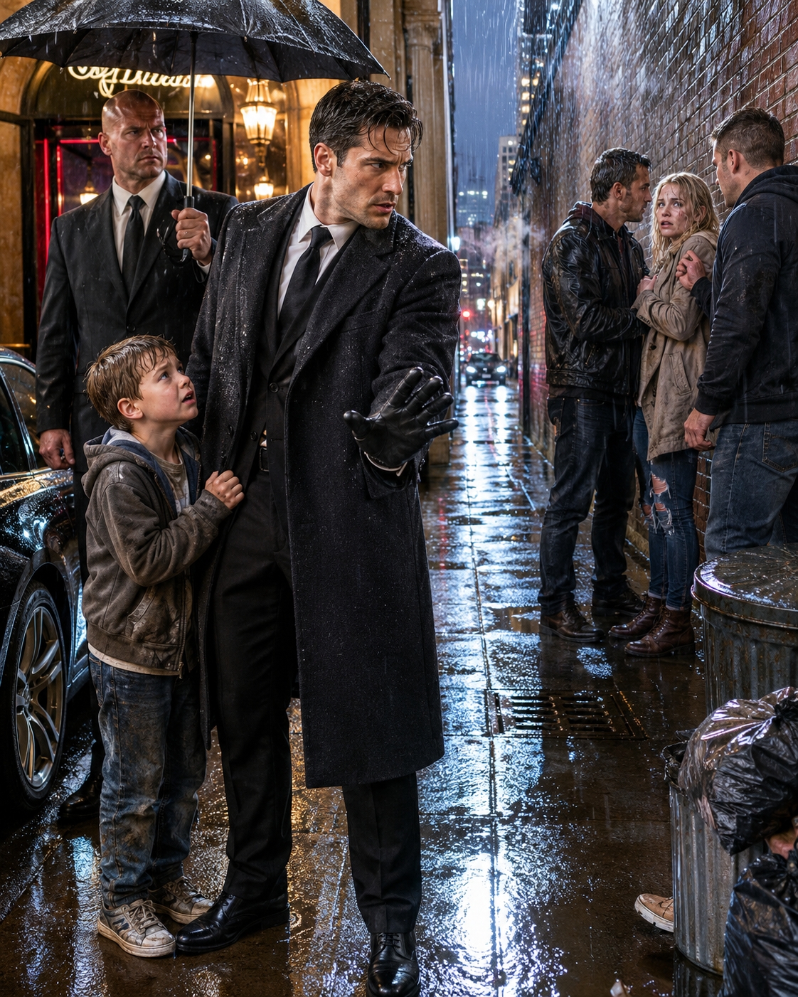“Sir, My Sister Is Crying In The Alley…” — The Mafia Boss Stepped In, And The Ending Will Shock You!