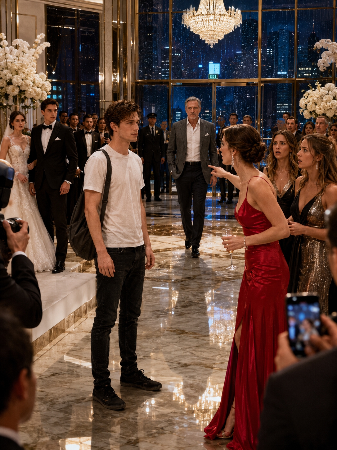 She Humiliated Him for His Cheap Clothes at a $30,000 Wedding — Then His Father Walked In