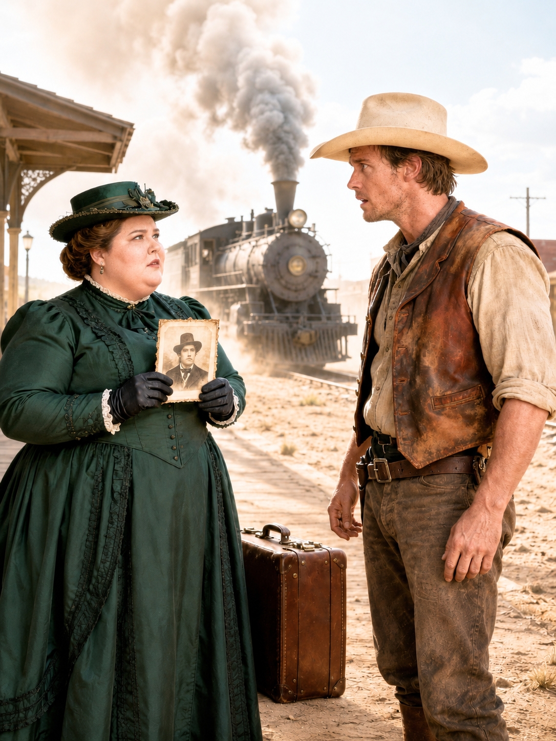 A Cowboy Expected a Simple Bride — But the Obese Girl Changed His Entire Life