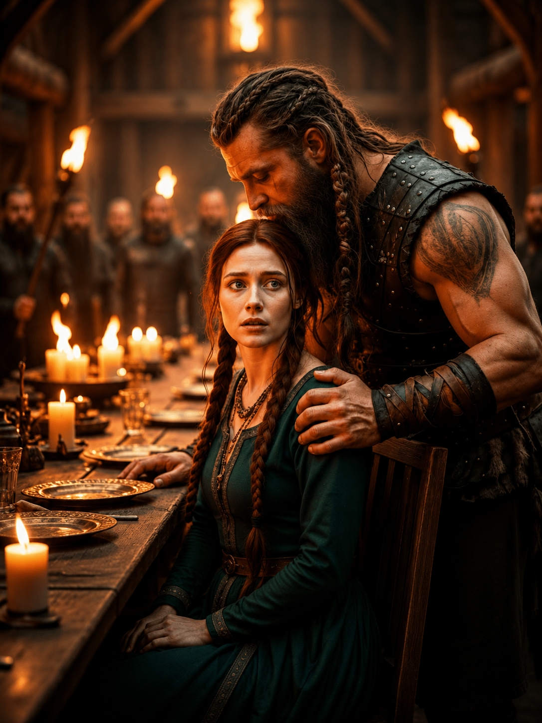 She Sat Alone at the Mating Ceremony — Until a GIANT Alpha Said ‘ACT LIKE YOU”RE MINE’