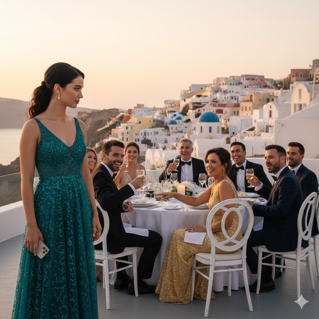 We flew to Rome for my mother-in-law’s grand birthday dinner. But when I reached the table, every seat had a name… except mine! They all laughed it off. I stayed calm — and my quiet revenge later that evening became the highlight of the trip