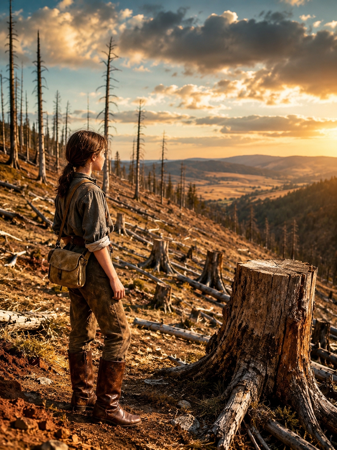 I Inherited a Hillside of Stumps — They Laughed Until the Whole Valley Begged me for Trees