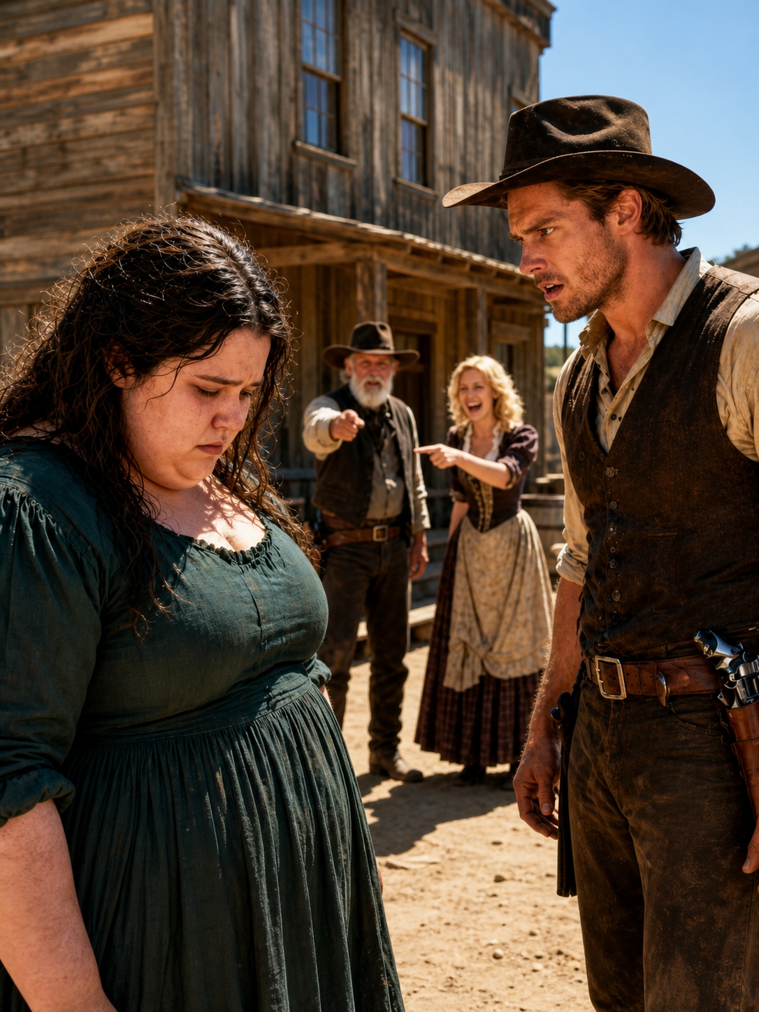 The “Obese” Bride Was Mocked And Cast Aside—Until The Rancher Chose Her Forever