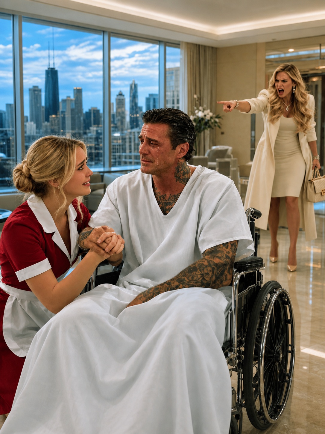 Mafia Boss Pretends To Be Paralyzed To Test His Fiancée — Maid’s Actions Bring Him To Tears