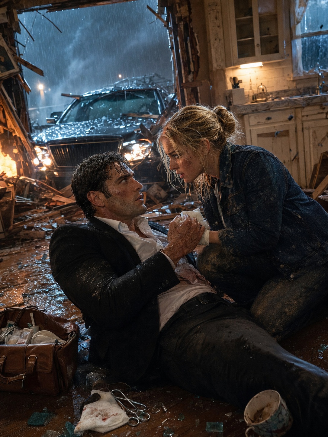 The Whole Ballroom Laughed When the Billionaire Called the Woman Who Saved His Life “Just the Vet,” But Before Midnight She Opened the One File His Empire Had Buried and Made Every Powerful Man in Chicago Look Away First