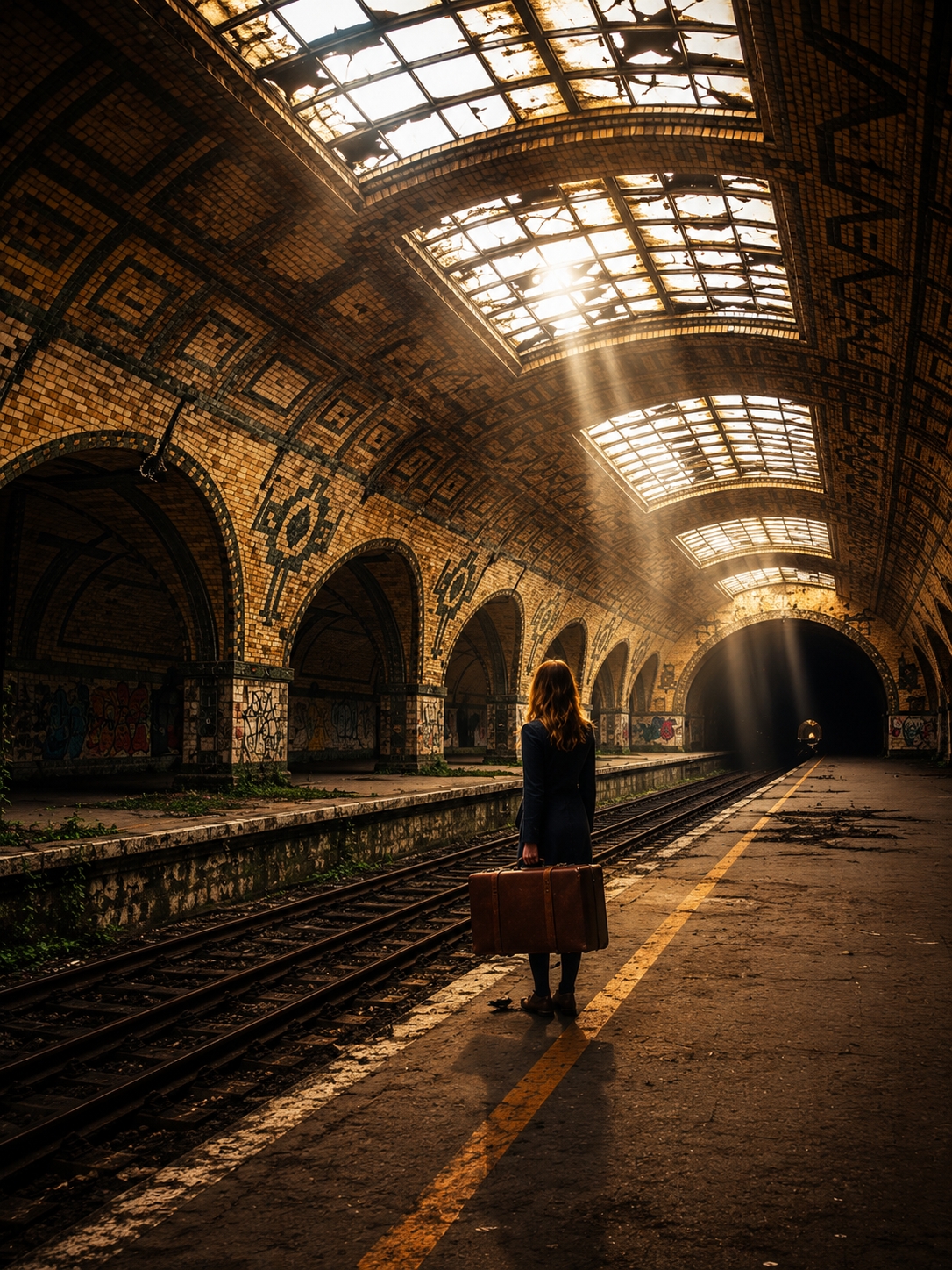 She Was Locked Out Of Her Own Mansion With One Suitcase And A Cat While Her Ex-Husband Laughed From The Porch—But The Forgotten Subway Station Beneath The City Held The Records, The Silence, And The Secret That Would Bring His Empire Down