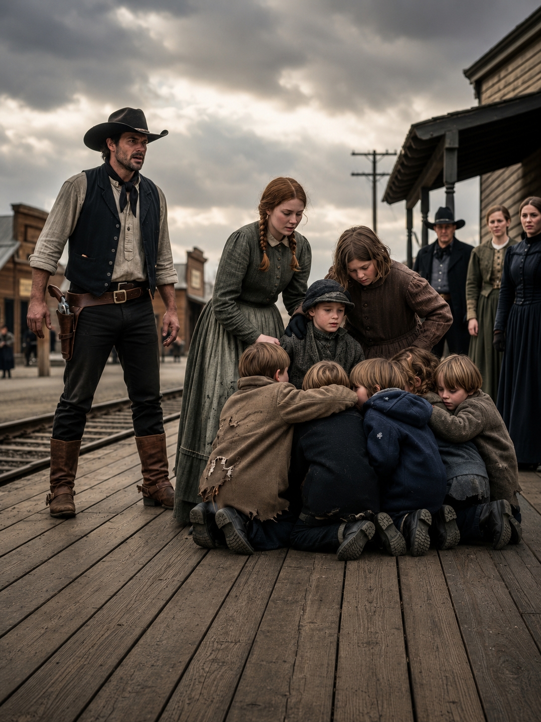 The Widowed Cowboy Saw “UNWANTED” on the Children’s Tags — His Next Move Shocked Everyone