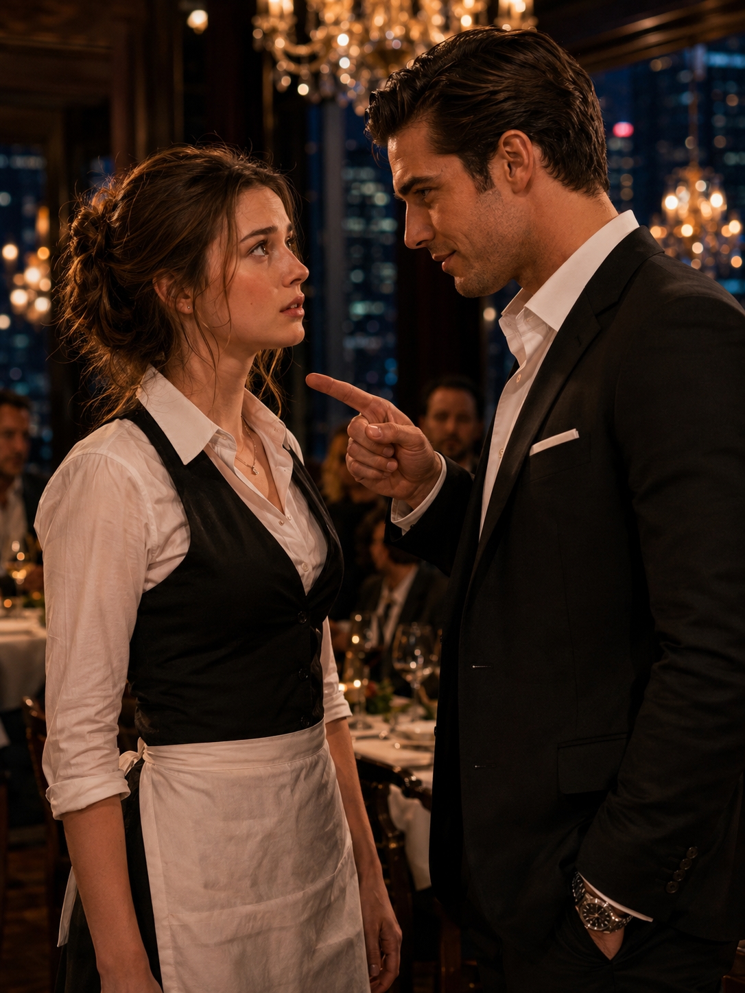 The Waitress Did One Brave Thing—Then the Mafia Boss Whispered, “You Just Earned My Respect”