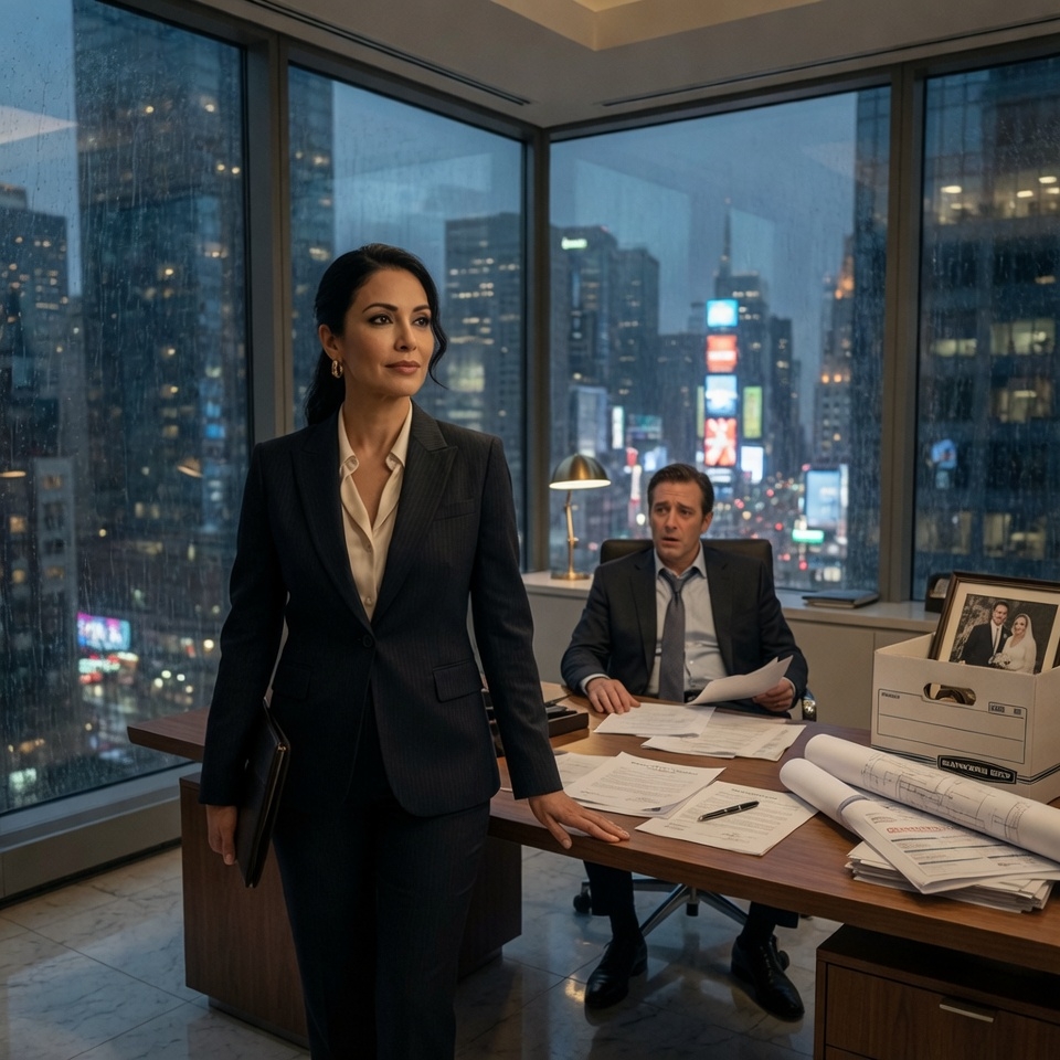HE HANDED HIS WIFE DIVORCE PAPERS LIKE IT WAS NOTHING—AND NEVER ONCE REMEMBERED THAT THE QUIET WOMAN HE CALLED OUTDATED HAD A LAST NAME THAT OPENED BANK VAULTS, MOVED CITY BOARDS, KILLED DEALS WITHOUT A SOUND, AND COULD TURN ONE MAN’S CAREER, PRIDE, AND FUTURE INTO DUST BEFORE HE EVEN UNDERSTOOD THE WAR HAD STARTED