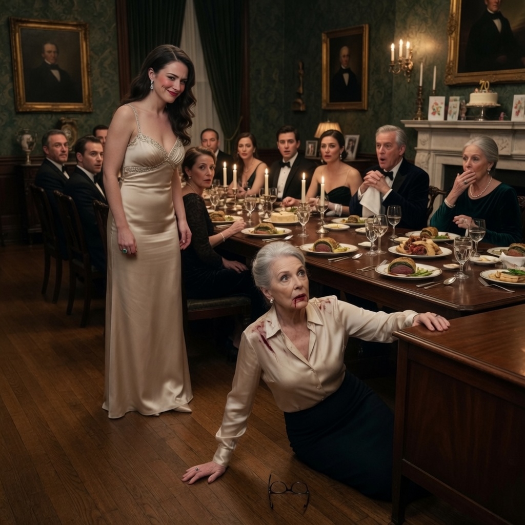 “You Should Have Died Years Ago, Old Woman”  AT MY SEVENTIETH BIRTHDAY, MY GRANDDAUGHTER RAISED HER GLASS LIKE A QUEEN, CALLED ME A BURDEN IN MY OWN HOUSE, AND LEARNED BEFORE BREAKFAST THAT THE WOMAN WHO BUILT THE TABLE STILL DECIDED WHO GOT TO SIT AT IT