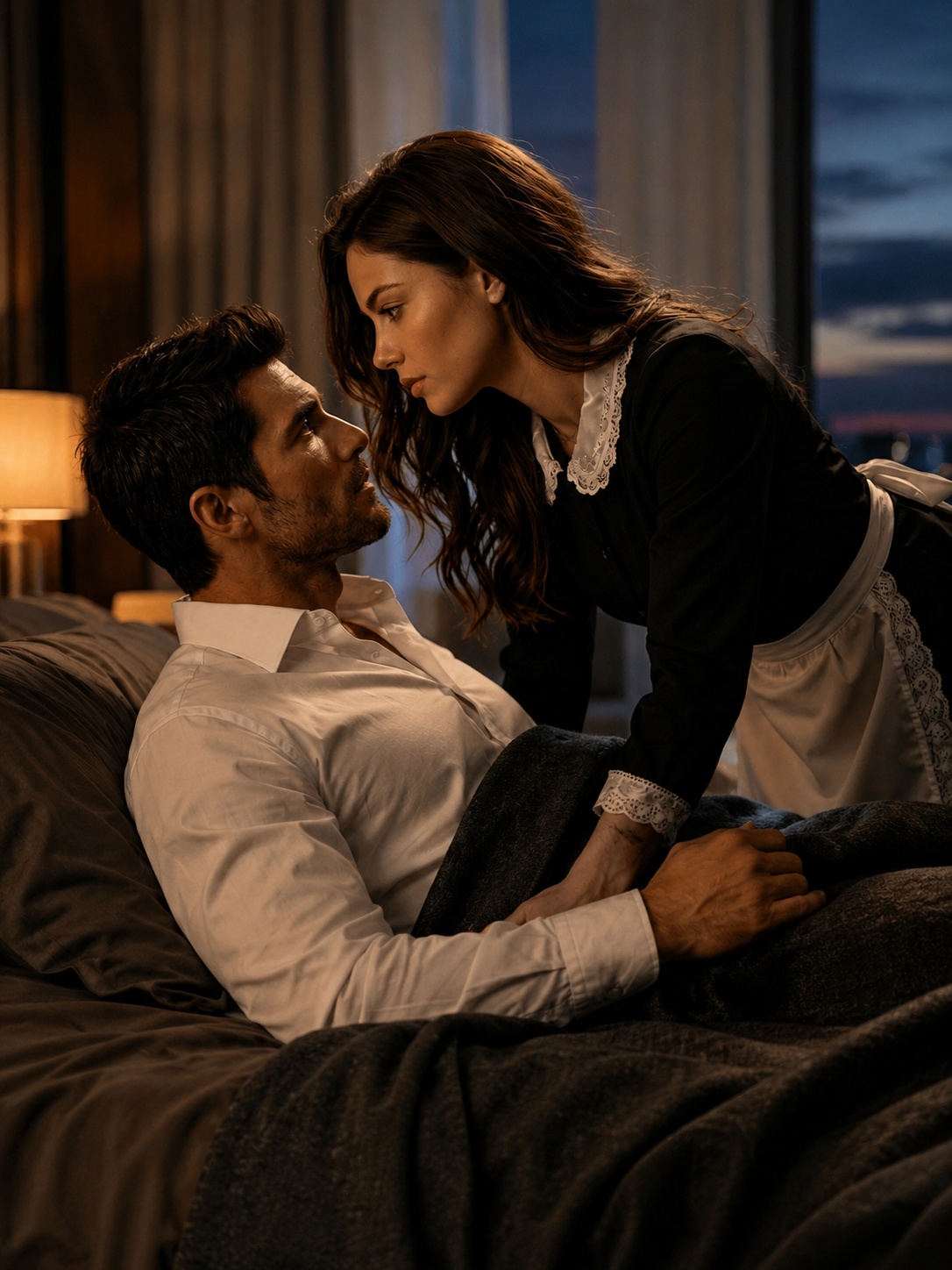 A Dying Billionaire Begs His Virgin Maid To Spend One Night With Him, Because…