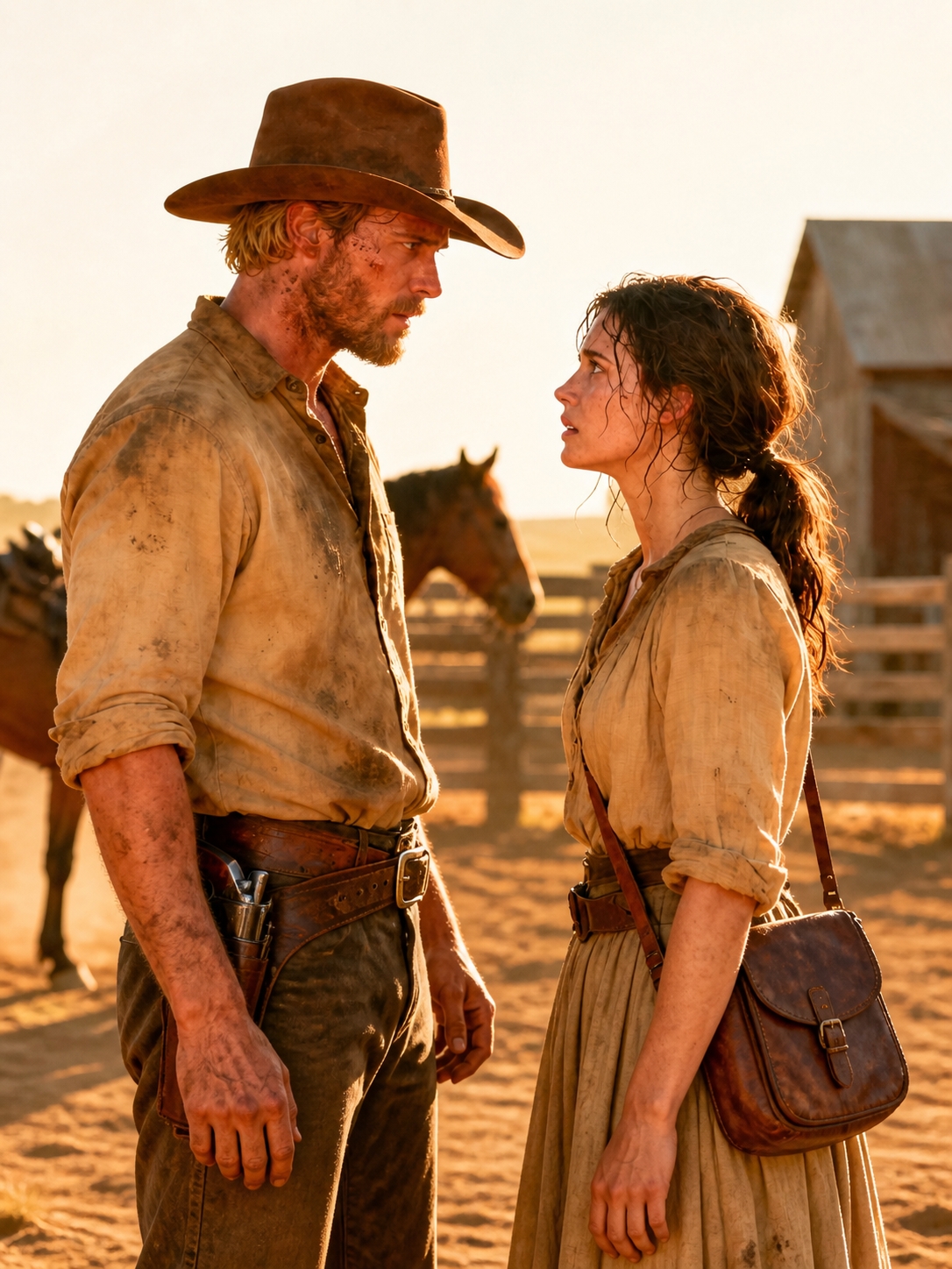 “Please Take Me, I’ll Work for Free”…The Cowboy’s Answer Changed Her Fate Forever