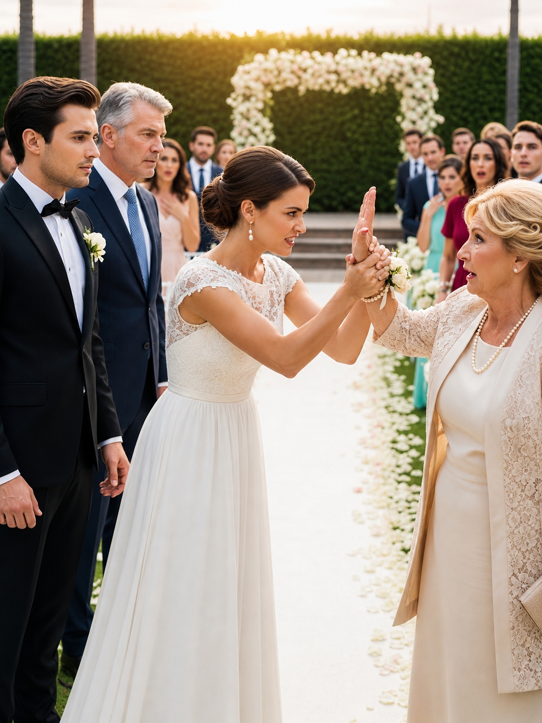 On The Day I Married The Man I Loved, His Mother Slapped Me In Front Of Two Hundred Guests—And In The Silence That Followed, I Finally Said The One Sentence Her Perfect Family Had Spent Years Hiding, Turning My Wedding Into The Moment Their Beautiful, Polished World Began To Crack Open For Good