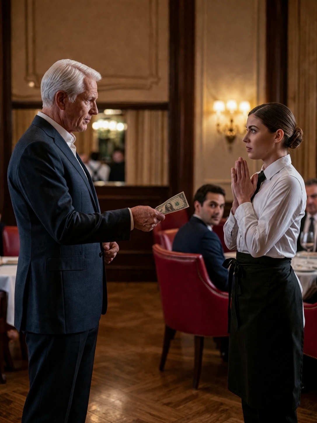 Billionaire Tips Just $1, Waitress’s Reaction Changes Her Life Forever…