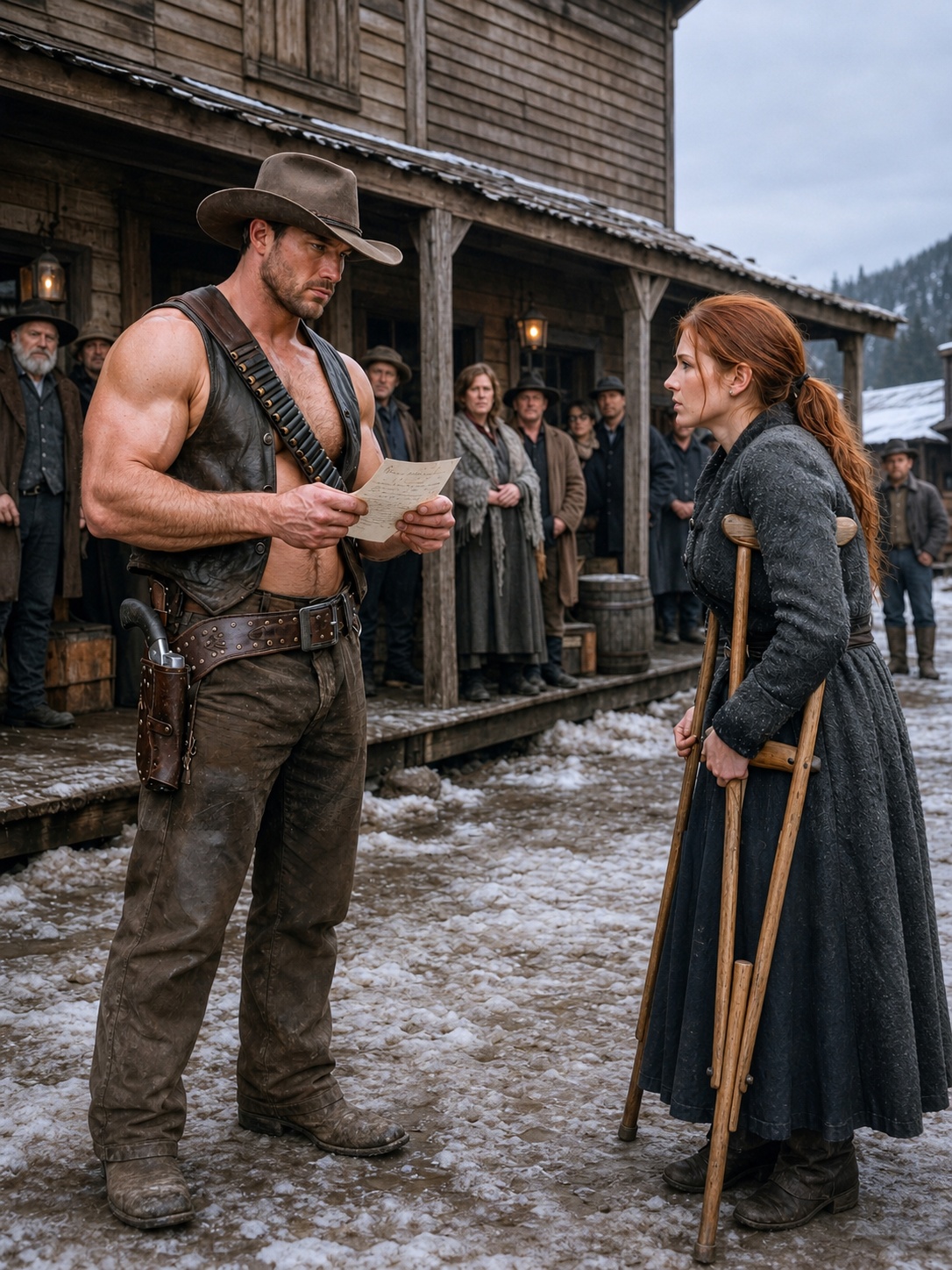 He Sent for a Wife Strong Enough to Survive His Mountain, but When a Scarred Woman Stepped from the Stagecoach, He Called Her Broken—Until the Deadliest Winter in Montana Forced Him to Learn What Strength Really Looks Like When No One Is Watching and What Love Asks of Pride