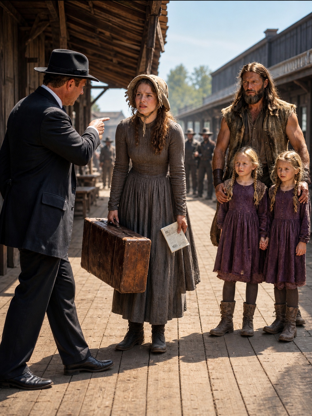 She Crossed Two Thousand Miles to Marry a Respectable Merchant, but When He Exposed Her Scarred Hand Before the Whole Town, the Stranger Everyone Feared Saw What No One Else Did—and Helped Her Turn One Man’s Cruel Rejection Into the Evidence That Destroyed His Empire Before Winter Ended Forever
