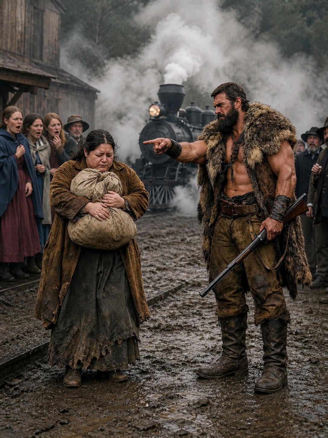 “Give Me the FAT One!” The Mountain Man Said — After Seeing 10 Mail-Order Brides….