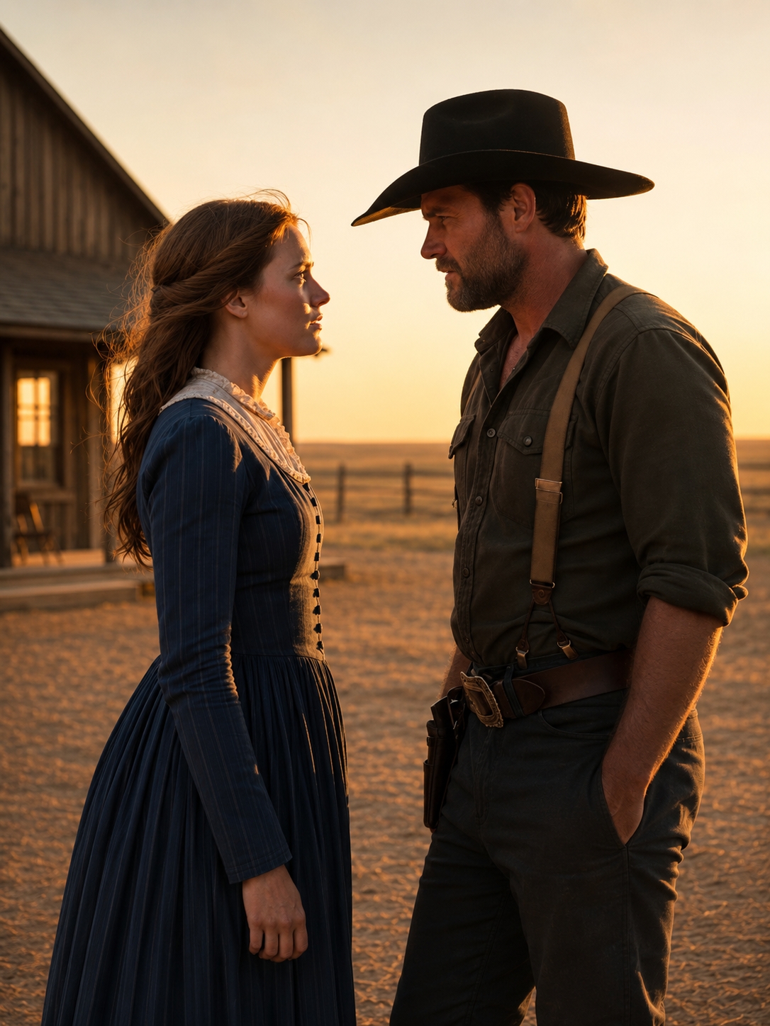 The Day I Rode West for a Kitchen Job, a Wyoming Rancher Told Me He Needed a Wife More Than a Cook, and Before the First Snow Fell I Was Standing in Court, Called a Fortune Hunter by the Man Who Owned the Town, Holding Proof That Would Ruin Him