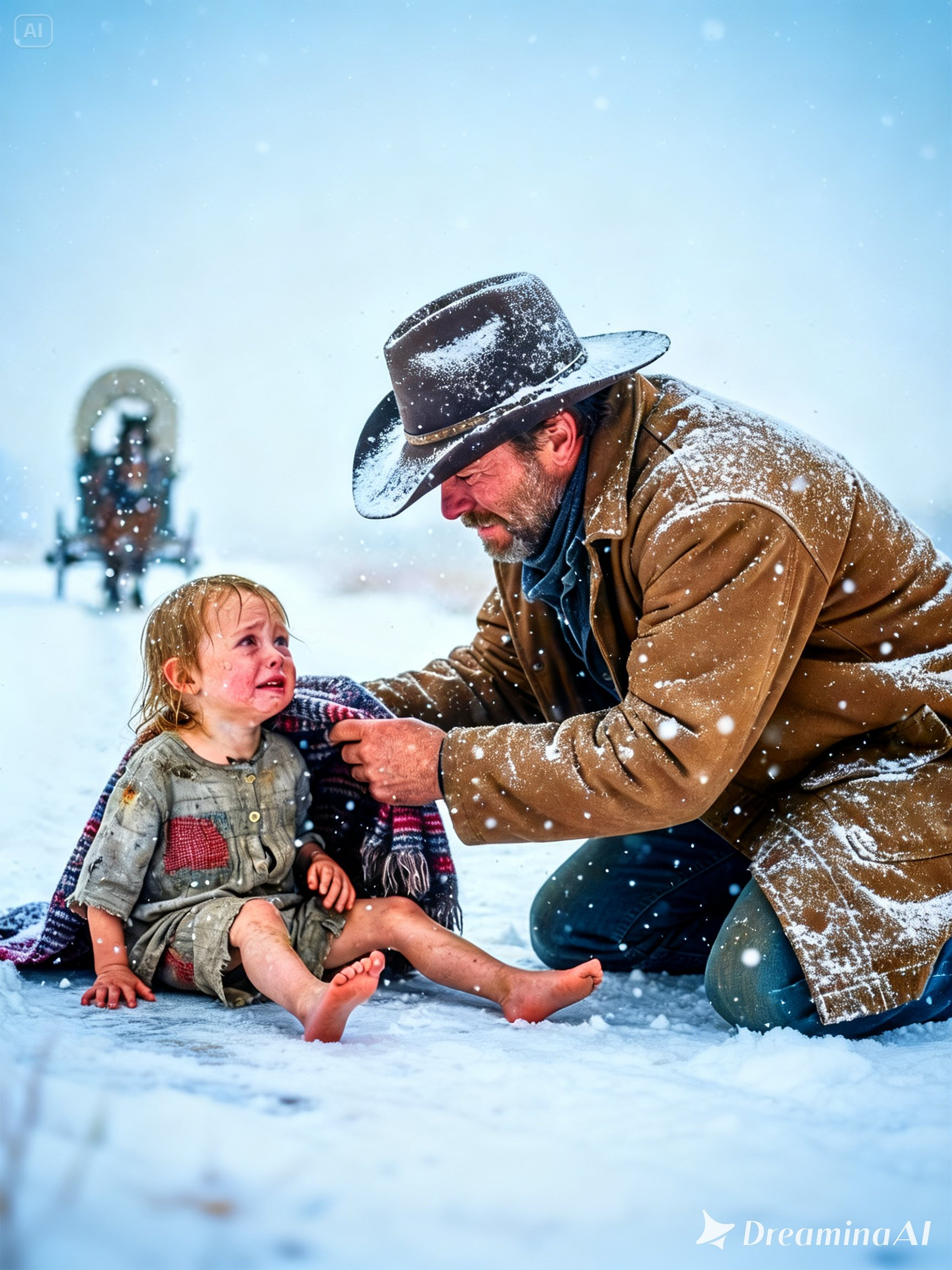 The Rich Rancher They Accused Of Collecting Orphans For Free Labor Found A Barefoot Girl Bleeding In The Snow—Years Later, That Same Child Walked Into Court With Seven Names, A Ledger, And The Truth That Shamed An Entire Town
