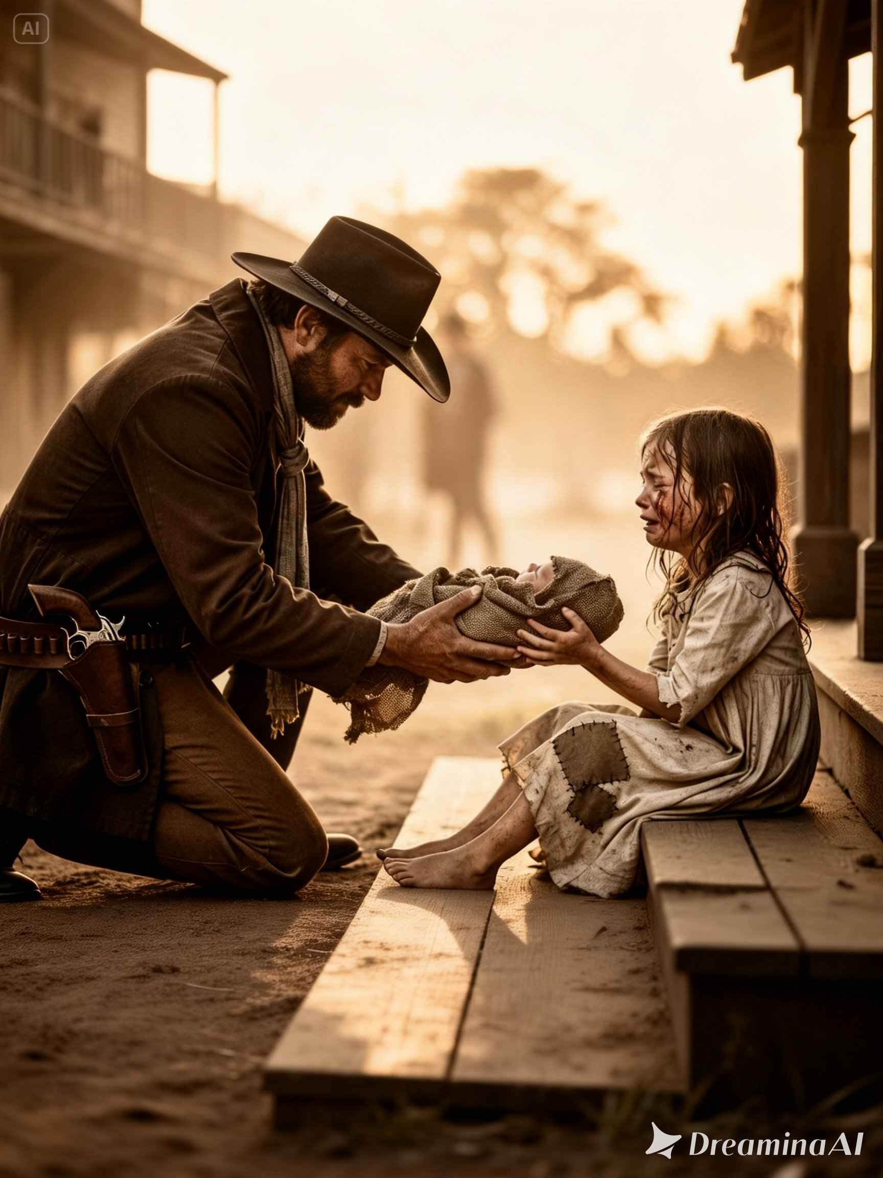 The Banker Called A Burned Ten-Year-Old Girl “Damaged Property” In Court, But The Widowed Texas Ranger Who Found Her In The Desert Had The Doctor’s Records That Would Turn The Whole Town Against Him