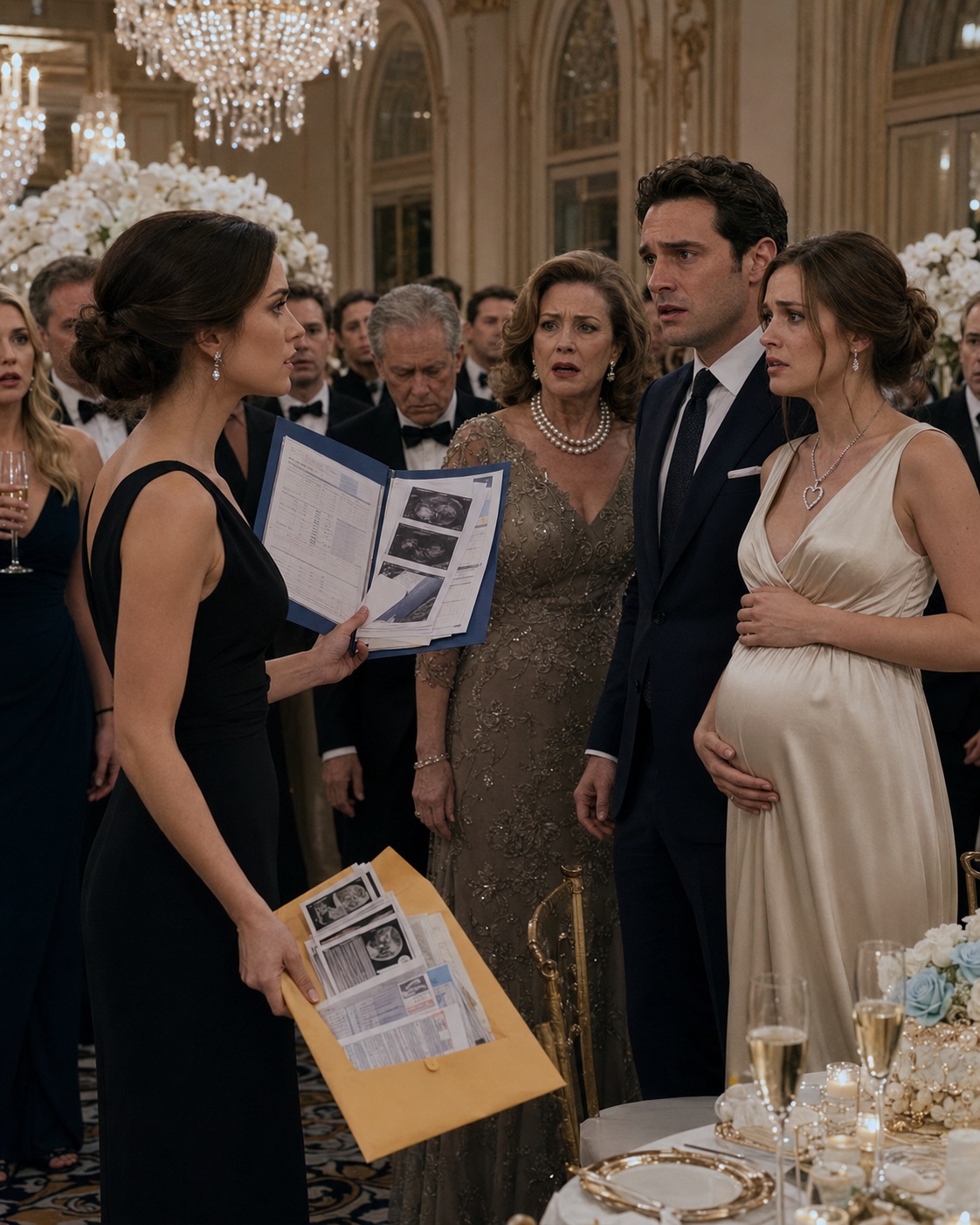 They Threw Her Into The Rain And Called Her A Barren Burden While Celebrating His Pregnant Mistress—But One Hidden Medical Report Exposed The Heir That Was Never His